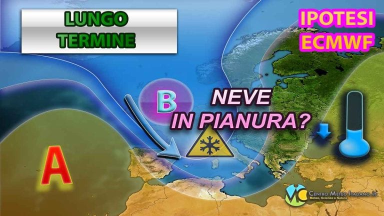 METEO – NEVE in PIANURA per il modello europeo, vediamo dove e quando METEO – NEVE in PIANURA per il modello europeo, vediamo dove e quando
