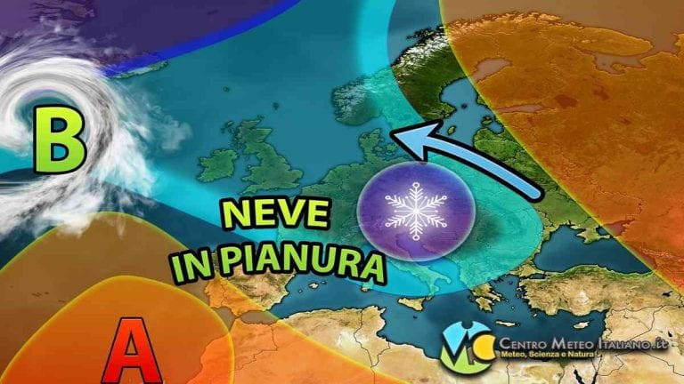 METEO – NEVE in arrivo in PIANURA, grazie all’affondo POLARE di inizio DICEMBRE METEO – NEVE in arrivo in PIANURA, grazie all’affondo POLARE di inizio DICEMBRE