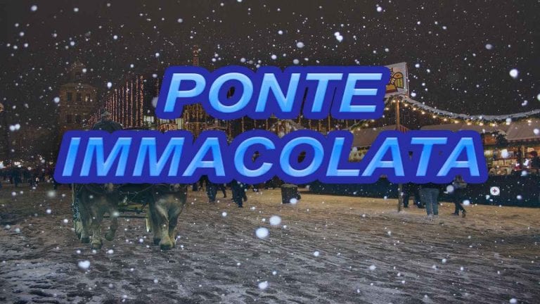 Meteo Italia – Immacolata con qualche disturbo ma a seguire torna l’alta pressione