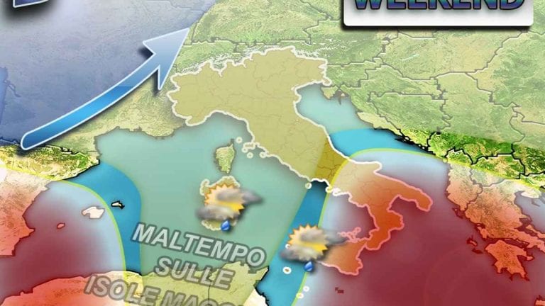 METEO – MALTEMPO in arrivo nel WEEKEND con PIOGGIA, ACQUAZZONI e NEVE, ecco tutti i dettagli METEO – MALTEMPO in arrivo nel WEEKEND con PIOGGIA, ACQUAZZONI e NEVE, ecco tutti i dettagli