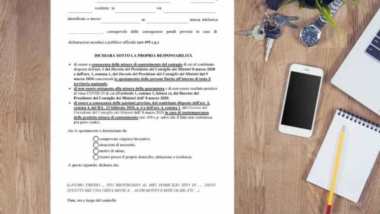 Coronavirus, autocertificazione dal 24 dicembre al 6 gennaio: quando serve e come va compilata Coronavirus, autocertificazione dal 24 dicembre al 6 gennaio: quando serve e come va compilata