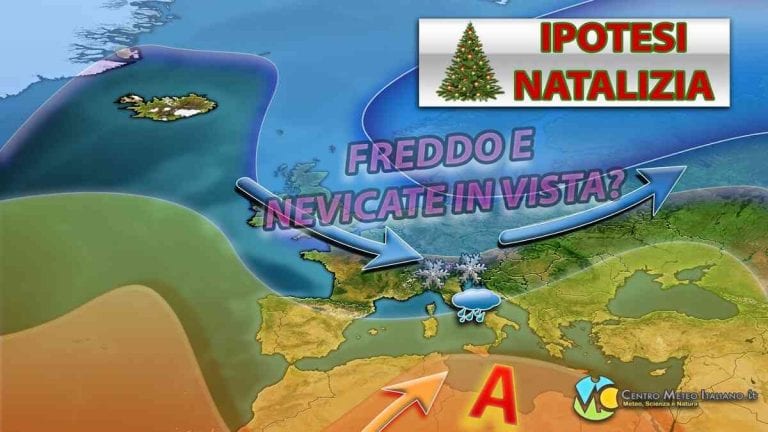 METEO – Irruzione di freddo e neve in arrivo in ITALIA proprio tra NATALE e SANTO STEFANO, tutti i dettagli METEO – Irruzione di freddo e neve in arrivo in ITALIA proprio tra NATALE e SANTO STEFANO, tutti i dettagli