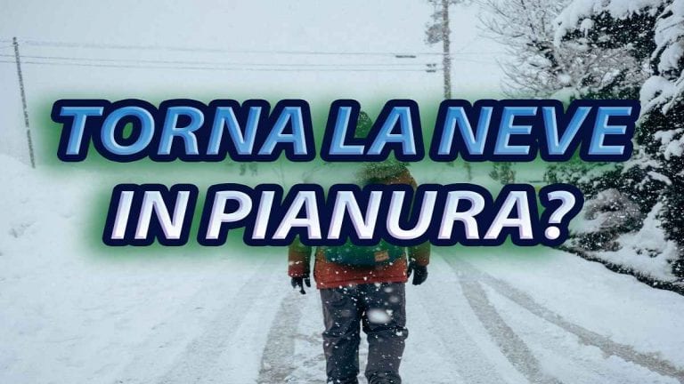 METEO – NEVE attesa in PIANURA la prossima settimana, ecco le aree interessate METEO – NEVE attesa in PIANURA la prossima settimana, ecco le aree interessate