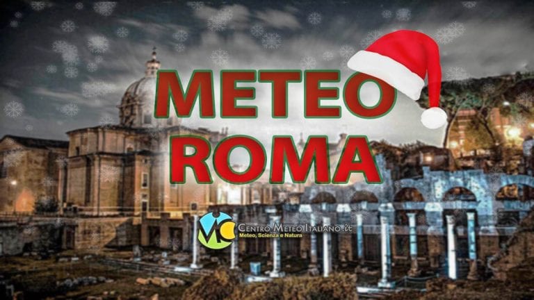 Meteo Roma – Festa di Natale con clima stabile ma freddo sulla Capitale, la tendenza per la settimana