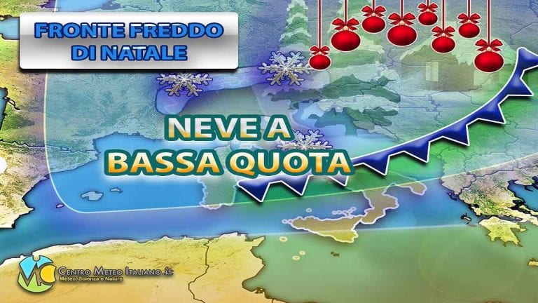 METEO NATALE – Scenari contrapposti per il LUNGO PERIODO. Potrebbero arrivare NEVE e FREDDO?