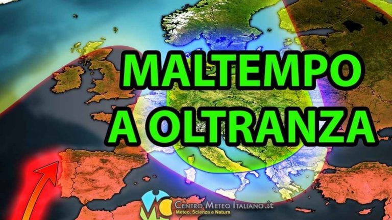 METEO NAPOLI: Forte MALTEMPO INVERNALE atteso per l’EPIFANIA, sale il rischio NUBIFRAGI; ecco le previsioni