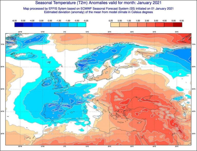 METEO – Continua il GRANDE FREDDO in Spagna, un evento del genere non avveniva dal 1971