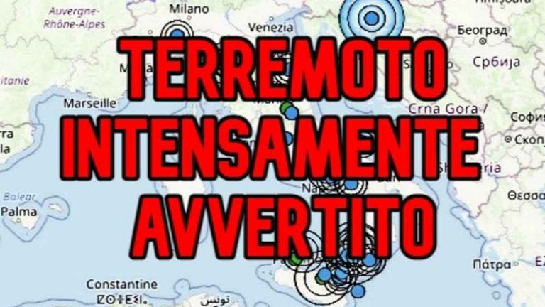 Terremoto intensamente avvertito in zona sismica italiana: tantissime segnalazioni della scossa registrata in provincia di Enna. I dati ufficiali INGV