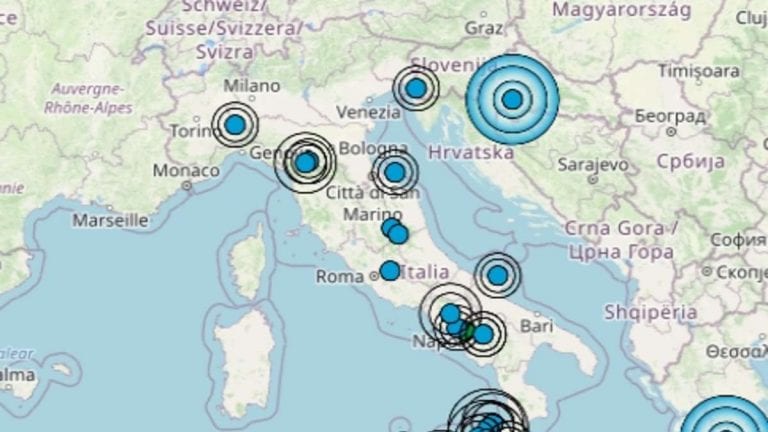 Terremoto in Italia oggi, giovedì 14 gennaio 2021, le ultime scosse registrate | Dati Ingv
