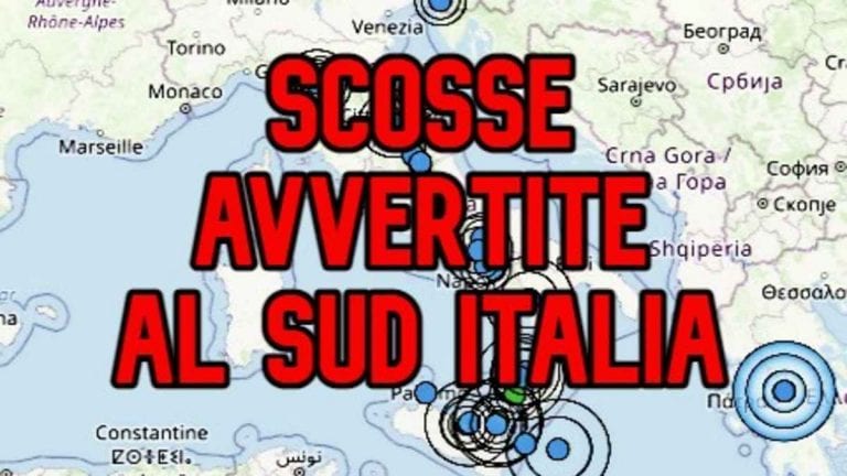 Terremoto, scosse nettamente avvertite al sud Italia: tantissime segnalazioni dei sismi registrati in provincia di Catania e Messina. I dati ufficiali INGV