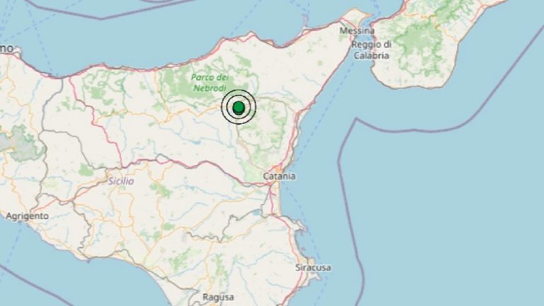 Terremoto in Sicilia oggi, martedì 19 gennaio 2021: scossa M 2.6 in provincia di Enna | Dati INGV