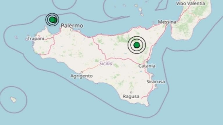 Terremoto oggi in Sicilia, 19 gennaio 2021, scossa M 2.5 costa siciliana – Dati Ingv