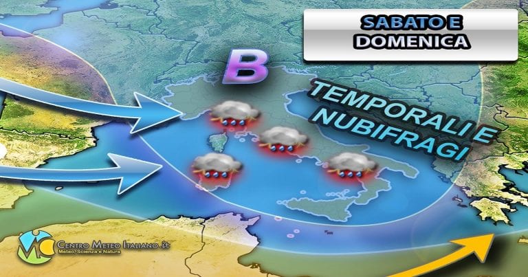 METEO ITALIA – Imminente treno di PERTURBAZIONI, tantissima PIOGGIA in arrivo ecco DOVE e QUANDO METEO ITALIA – Imminente treno di PERTURBAZIONI, tantissima PIOGGIA in arrivo ecco DOVE e QUANDO