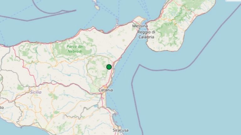 Terremoto oggi in Sicilia, venerdì 7 ottobre 2022: scossa M 2.9 in provincia di Catania – Dati Ingv