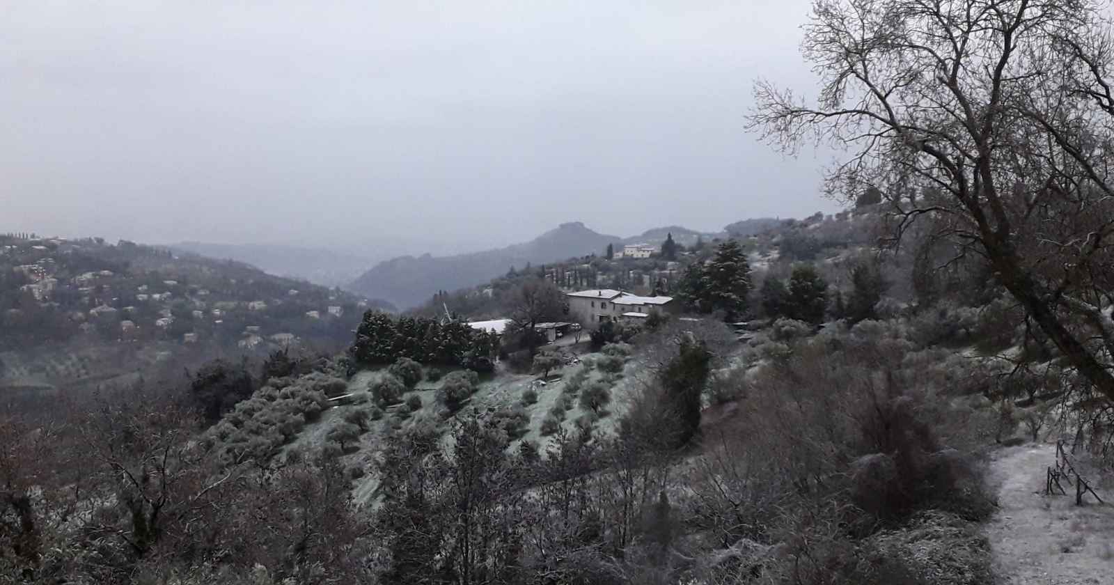 neve a Perugia 25 Gennaio 2021