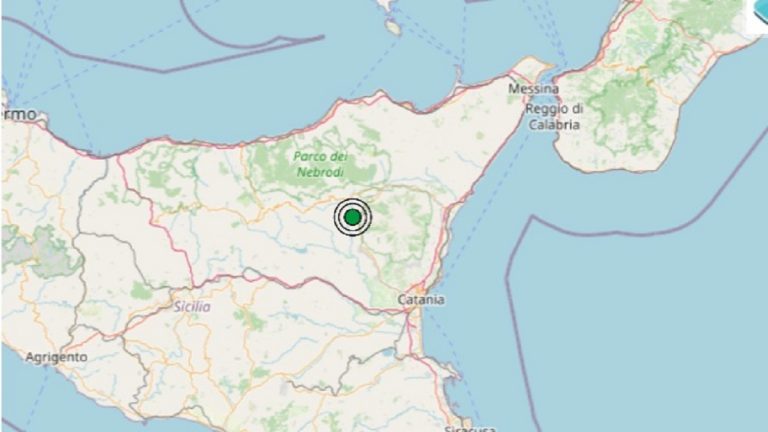 Terremoto in Sicilia oggi, martedì 26 gennaio 2021: scossa M 2.4 provincia di Catania | Dati INGV