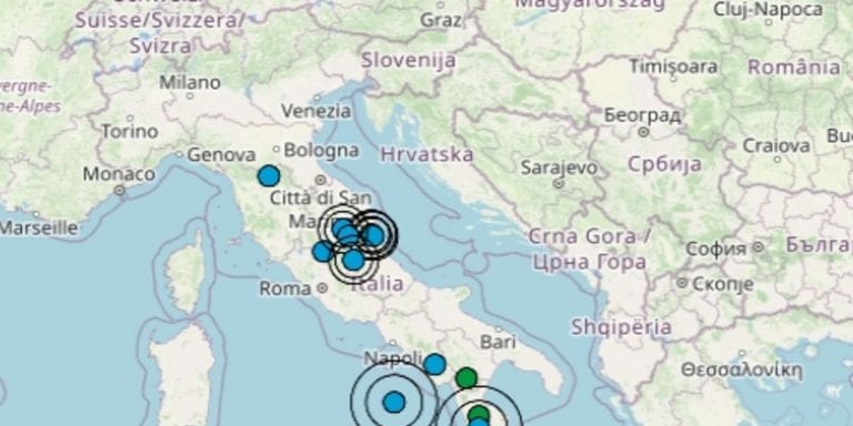 Terremoto oggi nelle Marche, giovedì 27 gennaio 2021: scossa M 3.5 in mare avvertita dalla popolazione – Dati Ingv