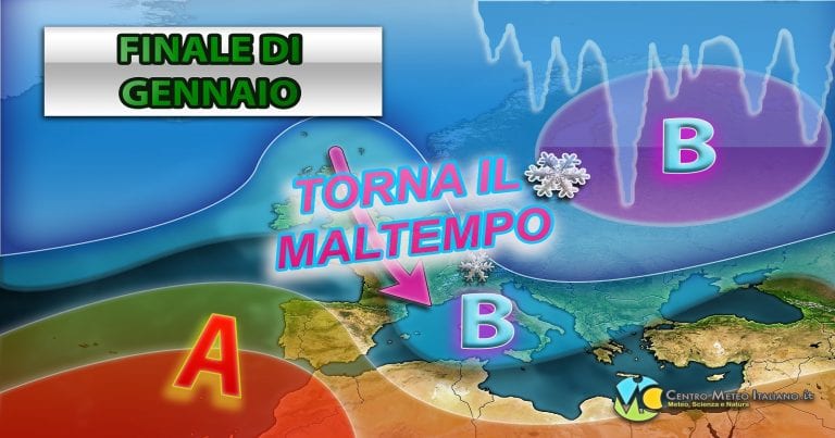 METEO – peggioramento alle porte, entro il WEEKEND tornano piogge e neve in ITALIA METEO – peggioramento alle porte, entro il WEEKEND tornano piogge e neve in ITALIA