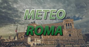 Grafica per le previsioni meteo di Roma a cura del Centro Meteo Italiano