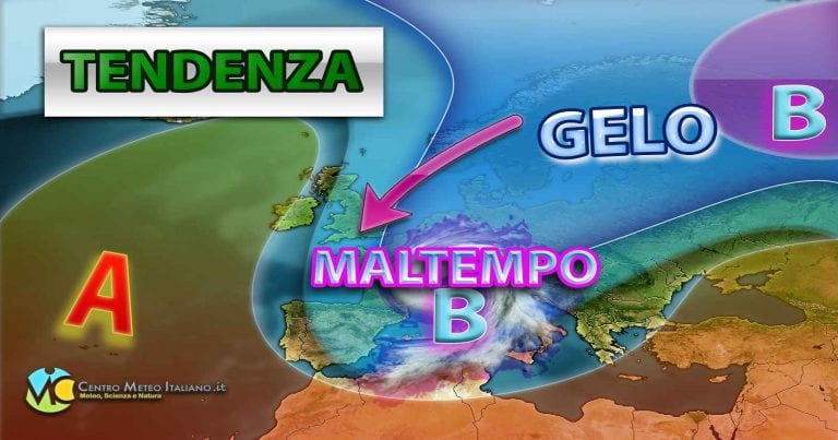 METEO – GELO e NEVE prendono quota per metà FEBBRAIO, ma non mancano le incertezze; ecco i dettagli