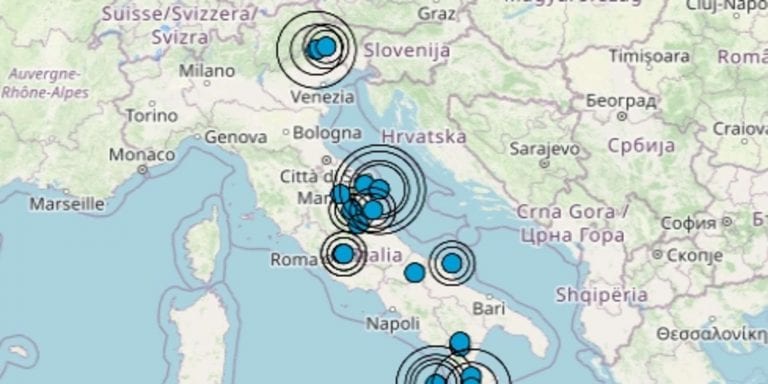 Terremoto in Italia oggi, lunedì 1 febbraio 2021, le ultime scosse registrate – Dati Ingv