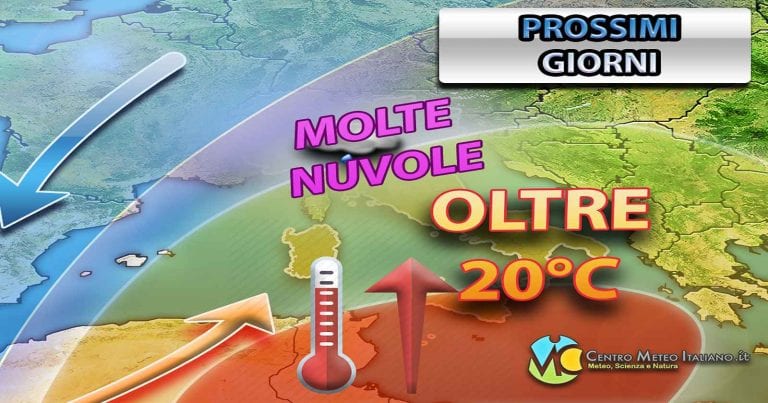 METEO – ASSAGGIO di PRIMAVERA in arrivo, SUPER ANTICICLONE e TEMPERATURE oltre la media METEO – ASSAGGIO di PRIMAVERA in arrivo, SUPER ANTICICLONE e TEMPERATURE oltre la media