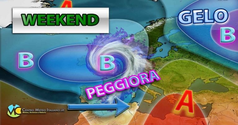 METEO – Disturbi crescenti nel WEEKEND, tornerà il MALTEMPO con PIOGGE e ACQUAZZONI, ecco i dettagli METEO – Disturbi crescenti nel WEEKEND, tornerà il MALTEMPO con PIOGGE e ACQUAZZONI, ecco i dettagli