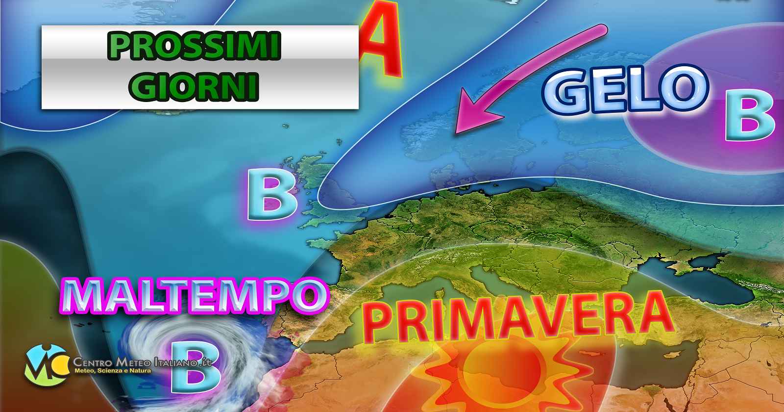 Temperature in rialzo poi maltempo entro il primo weekend di febbraio