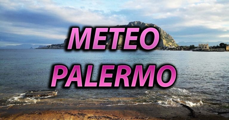 METEO PALERMO: MALTEMPO invernale con NEVE sulle colline sopra la città, le previsioni