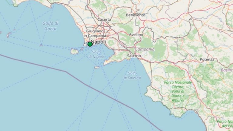 Terremoto in Campania oggi, domenica 7 febbraio 2021: scossa di M 2.2 sui Campi Flegrei | Dati ufficiali INGV