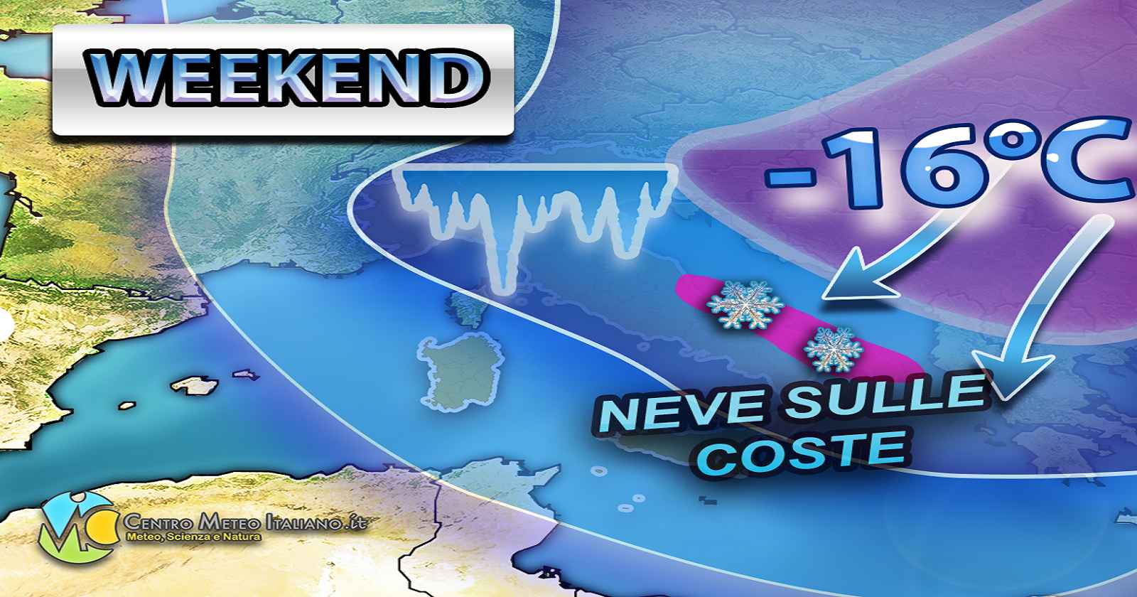 Freddo e neve in arrivo sull'Italia, è l'ora del Buran