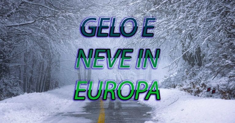 Meteo Europa – Temperature gelide, neve a bassa quota. E’ allerta gelo su molte località del continente