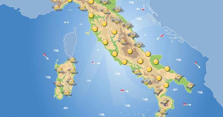 PREVISIONI METEO domani 11 Febbraio 2021: Momentanea tregua dal MALTEMPO in ITALIA