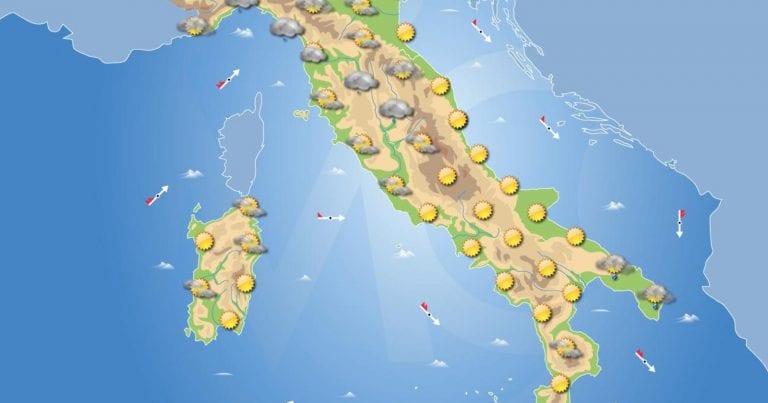 PREVISIONI METEO domani 16 Febbraio 2021: SOLE prevalente e temperature in aumento in Italia