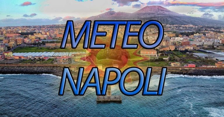 METEO NAPOLI – Nubi in transito e CALDO in ATTENUAZIONE, dal WEEKEND torna il SOLE e il CALDO AFRICANO