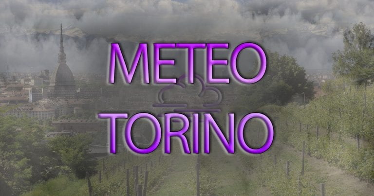 METEO TORINO – Cieli grigi con riduzioni di visibilità, ma da domani torna la PIOGGIA