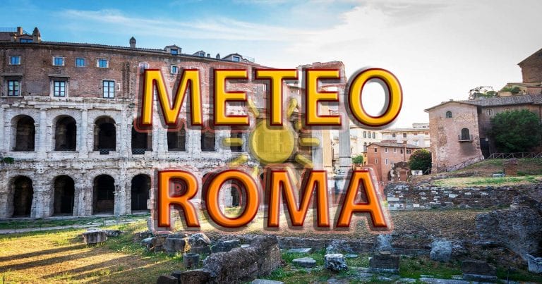 METEO ROMA – Torna il BEL TEMPO con cieli SOLEGGIATI, ma con nuovo PEGGIORAMENTO verso il WEEKEND. Le PREVISIONI