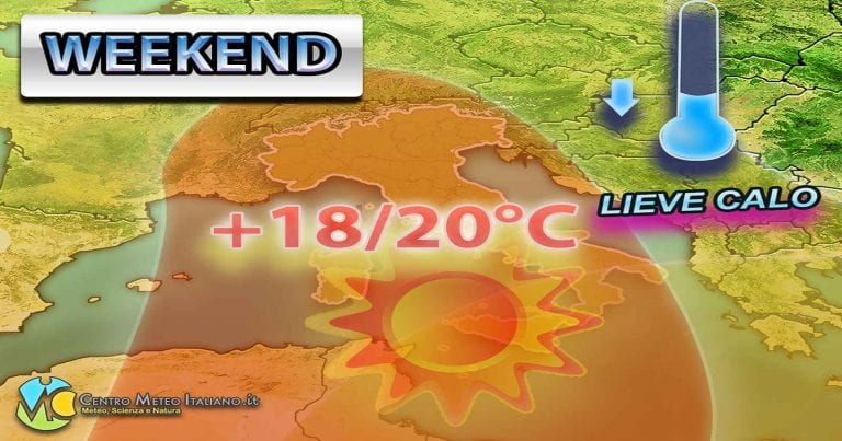 METEO WEEKEND – Anticiclone sempre presente in ITALIA ma di matrice differente, i dettagli