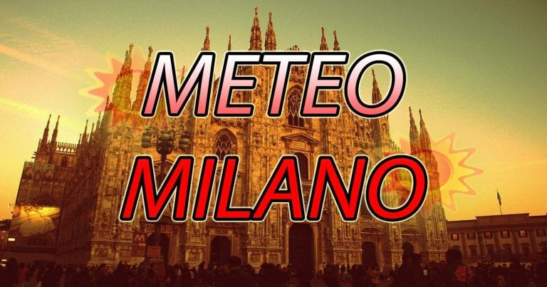 METEO MILANO – Arriva un periodo STABILE con ampie schiarite e TEMPERATURE in AUMENTO; ecco le previsioni
