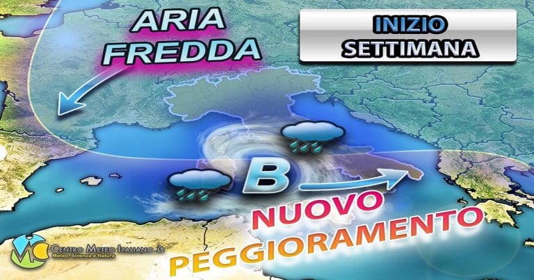 METEO: prossima settimana con correnti birichine nel Mediterraneo, possibili conseguenze in ITALIA