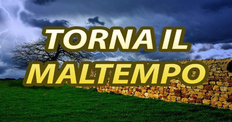 Meteo – Perturbazione in vista per la prossima settimana, ecco cosa aspettarsi