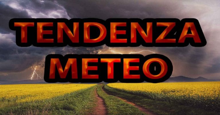 METEO – WEEKEND instabile sull’Italia tra acquazzoni e TEMPORALI, ecco dove