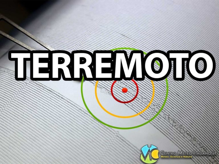 Terremoto molto intenso di magnitudo 4.3 nel Mediterraneo: scossa nettamente avvertita dalla popolazione in Grecia. I dati ufficiali EMSC
