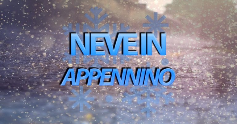 METEO – NEVE in arrivo dalla prossima notte fino a quote relativamente basse; ecco dove