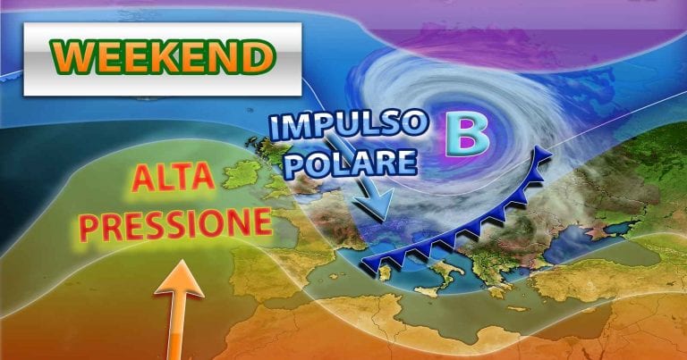 METEO WEEKEND – Nuova fase di MALTEMPO in ITALIA per l’arrivo di un FRONTE FREDDO, attesi nuovi NUBIFRAGI METEO WEEKEND – Nuova fase di MALTEMPO in ITALIA per l’arrivo di un FRONTE FREDDO, attesi nuovi NUBIFRAGI
