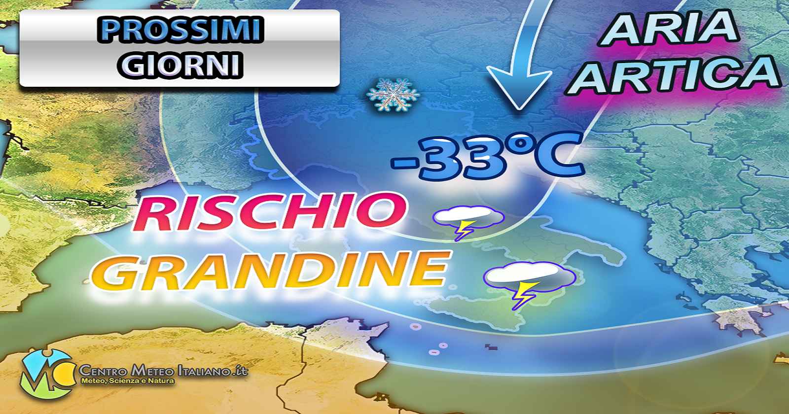 Continua instabilità e freddo in quota, con possibili fenomeni pomeridiani con precipitazioni solide - Centro Meteo Italiano