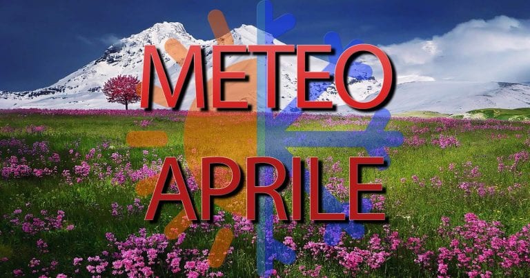 METEO APRILE – Siccità prolungata per la stagione PRIMAVERILE, le ultime novità per il prossimo MESE