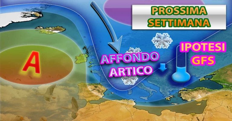 METEO – MALTEMPO in agguato per le festività di PASQUA, ipotesi affondo ARTICO per la prossima settimana