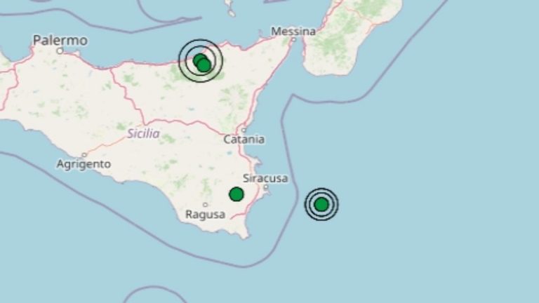 Terremoto in Sicilia oggi, 6 aprile 2021, scossa M 2.8 avvertita in provincia di Messina | Dati Ingv