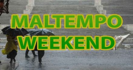 Piogge e temporali nel weekend ma temperature in ripresa